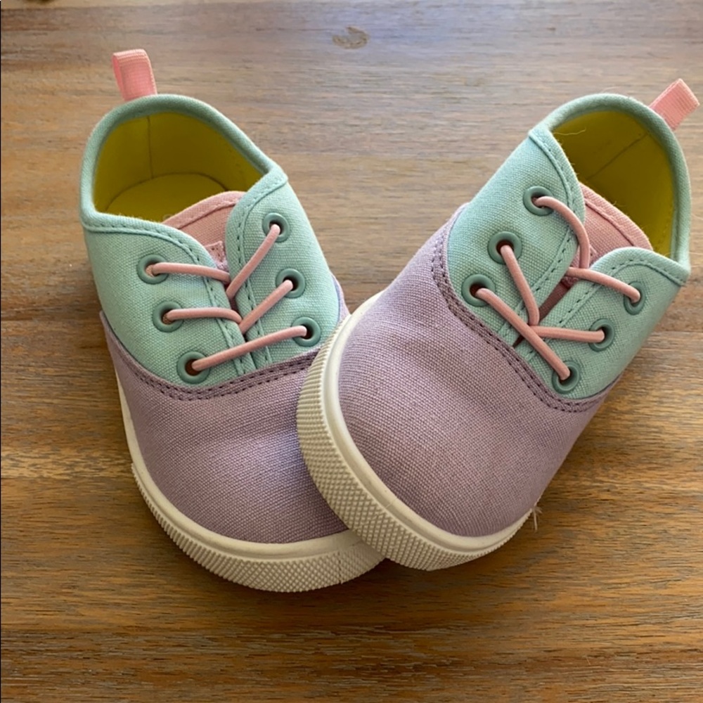 Carters color swatch slip ons